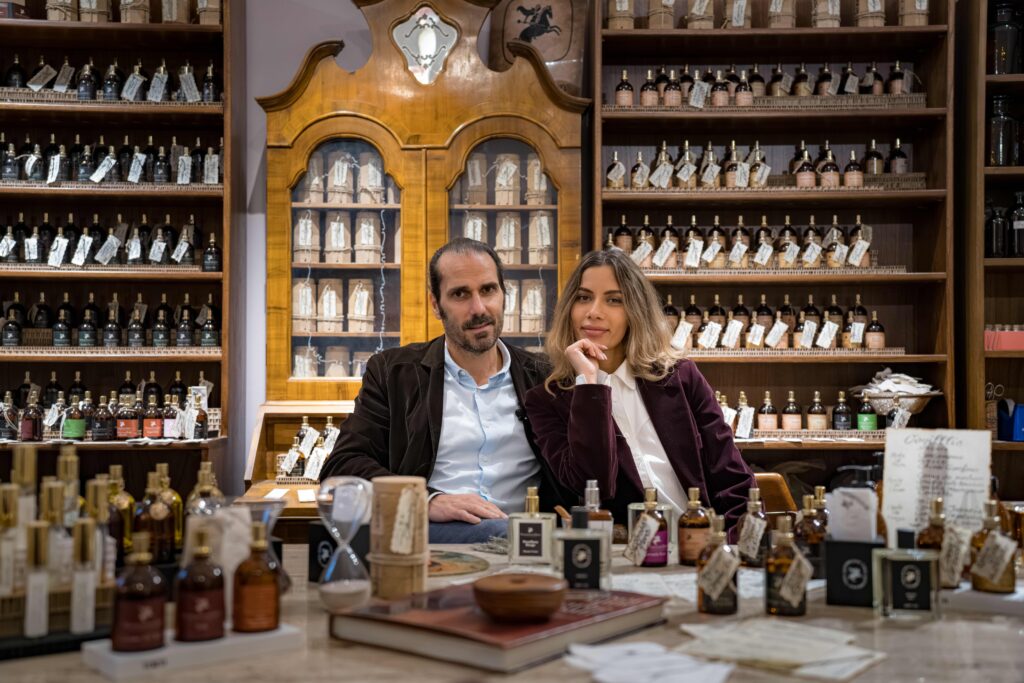 Torti Massimiliano personalised perfume and fragrance layering
